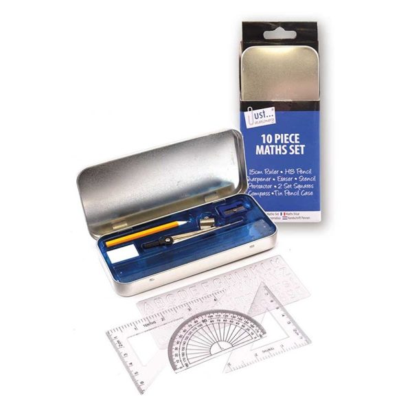 10 piece Geometry Math Set