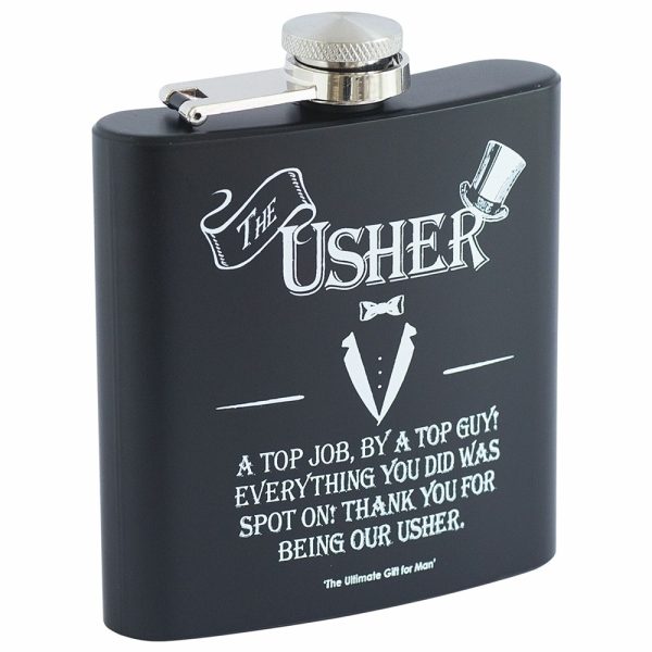 Arora - Hip Flask Usher - 8887hipus