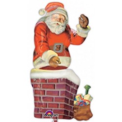 Anagram SANTA & CHIMNEY MULTI SHAPE P70 (29" x 53")