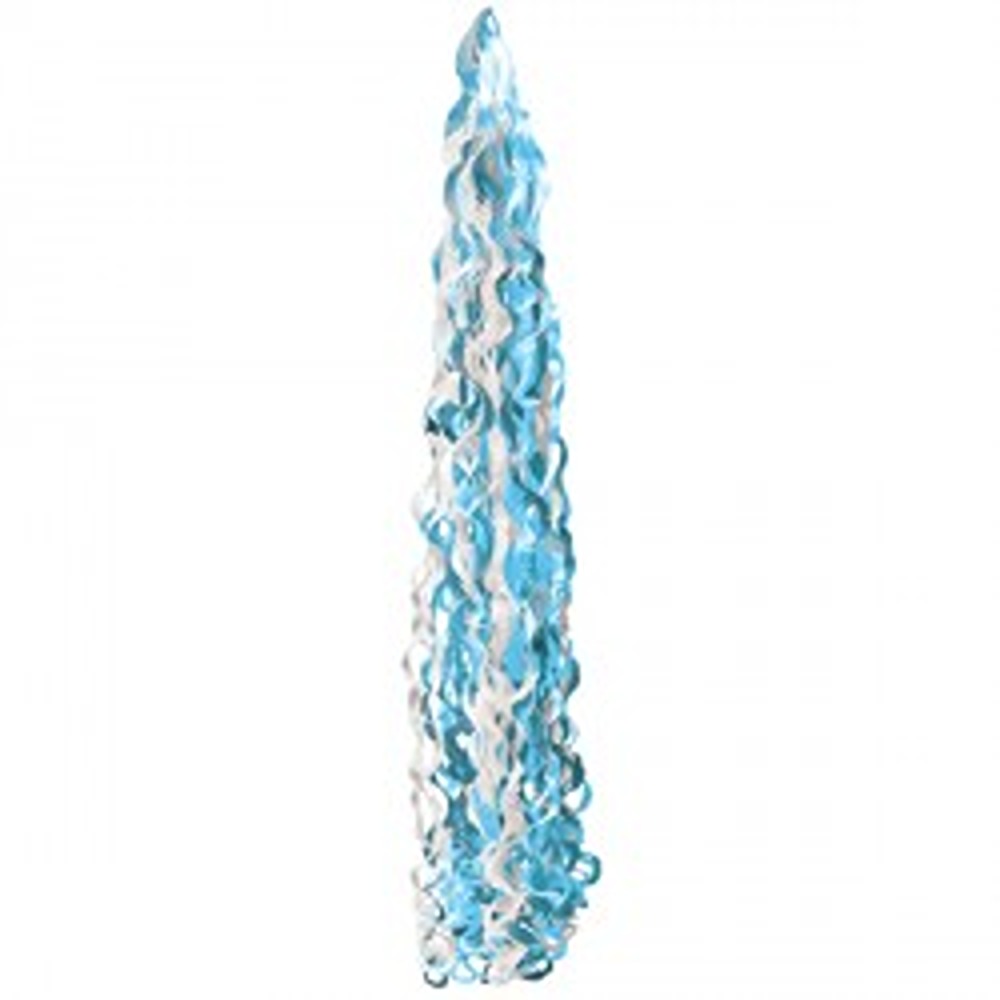 BLUE TWIRLZ MEDIUM BALLOON TAIL - 82314-01