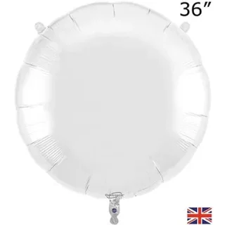Oaktree 36" White Round Packaged - 607651