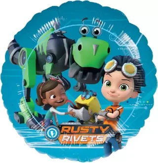 Rusty Rivets 18in Balloon - 3975701