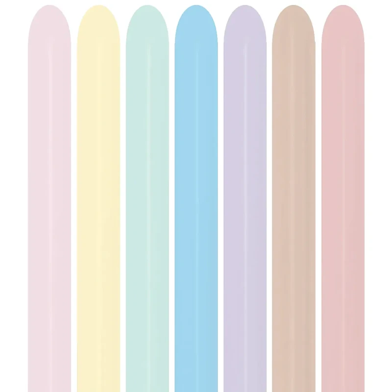 Sempertex - 260 - Pastel Matte - Assorted - 608 - 100ct - N260608