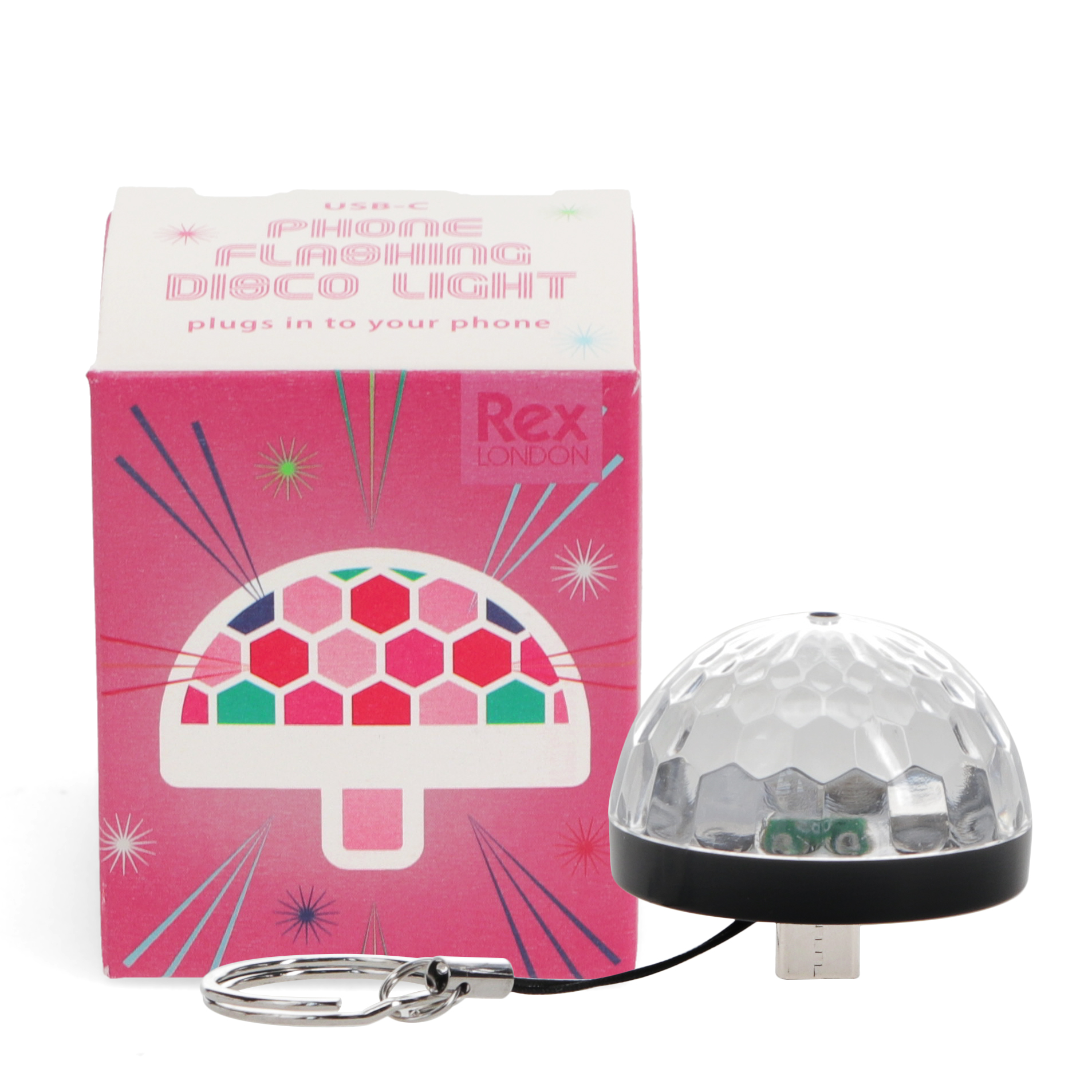 DISCO FLASHING PHONE LIGHT