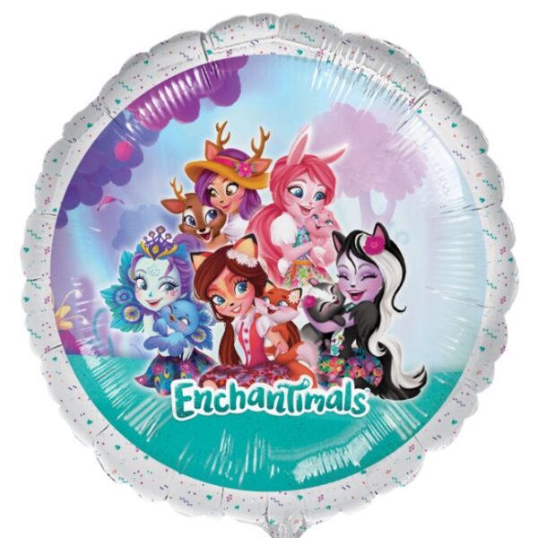 Round Foil Balloon Enchantimals 18" - 4015601