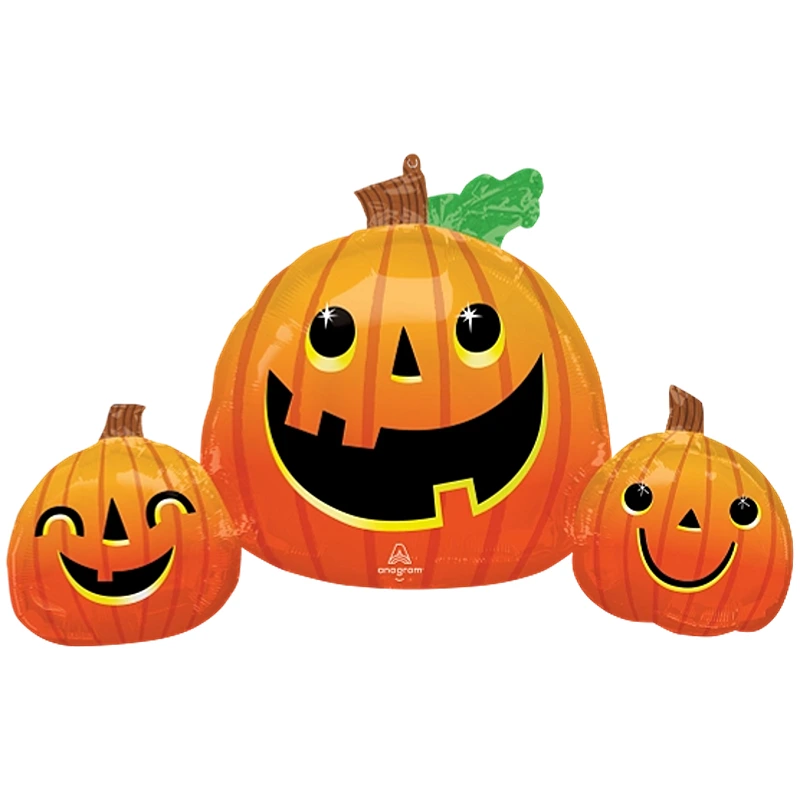 Anagram - Smiley Pumpkin Trio P35 - 35" - 4316001