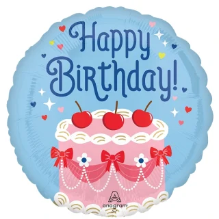 Anagram 18" S40 - Cherries on Top Birthday - 5028901