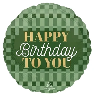 Anagram 18" S40 - Stylish Sage Birthday - 5084701