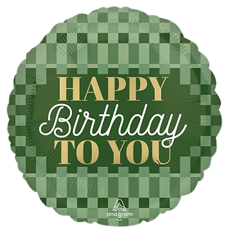 Anagram 18" S40 - Stylish Sage Birthday - 5084701