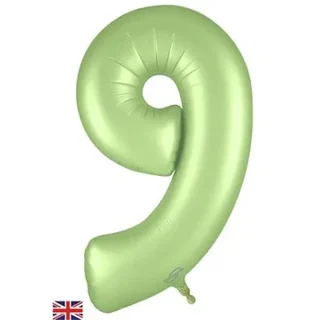 Oaktree 34" Number 9 Satin Pastel Pistachio - 609181