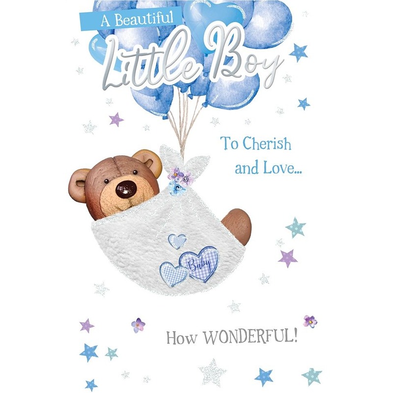 Birth Boy - Bear Cute - CLA-7531