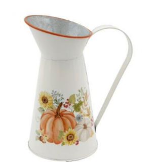 25.5cm Pumpkin Emb Vase - OR9189