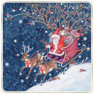 Tom Smith - DELUXE SANTA CARDS - XTOMBCC5A605