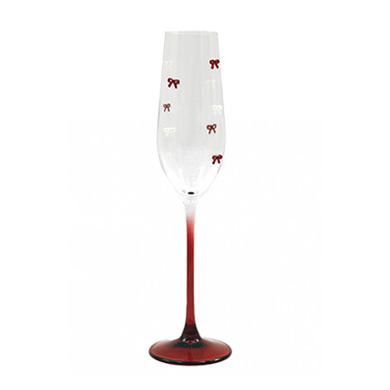 Sifcon - 26cm Bow Emb Champagne Flute - XMR4922