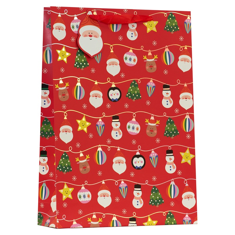 MERRY BAUBLES EXTRA LARGE BAG - 6PK - XBV-301-XL