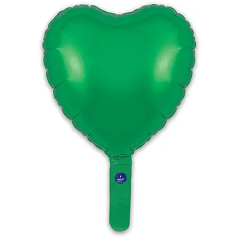 Oaktree 9" Green Heart Packaged x 5pcs - 602427