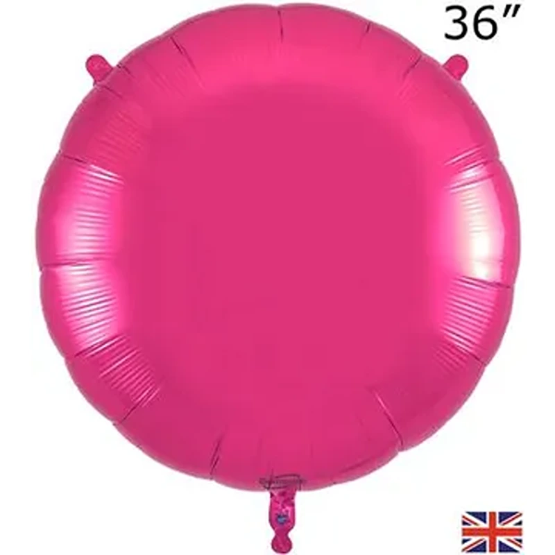 Oaktree 36" Fuchsia Round Packaged - 607958