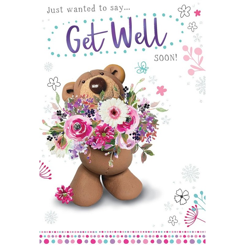 Get Well - Bear Cute - CLA-5022