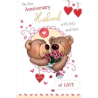 Husband Anniversary - Bear Cute - CLA-7523
