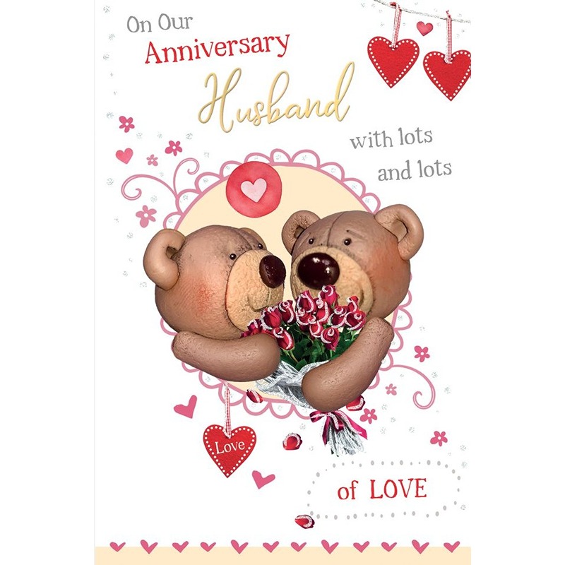 Husband Anniversary - Bear Cute - CLA-7523