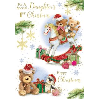 Granddaughter's 1st Christmas Juv - XGL5001A/04 - 6 Pack Sensations