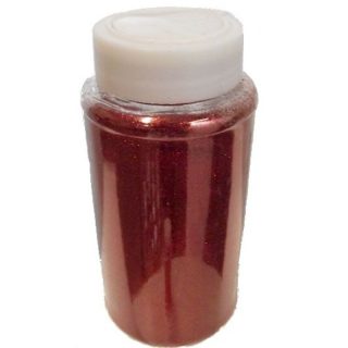Florist Supplies - GLITTER IN PLASTIC TUB X 500g RED - 876680