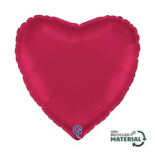 Heart 18" Satin Cherry - 180S03CY-P
