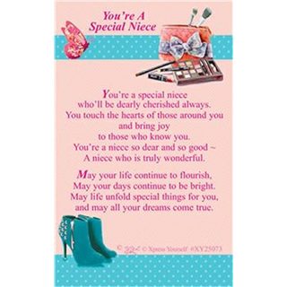 You're A Special Niece -  XY25073
