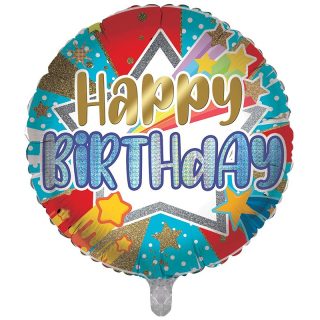 Sensations - Happy Birthday - 18" - BL-GBRD18/98