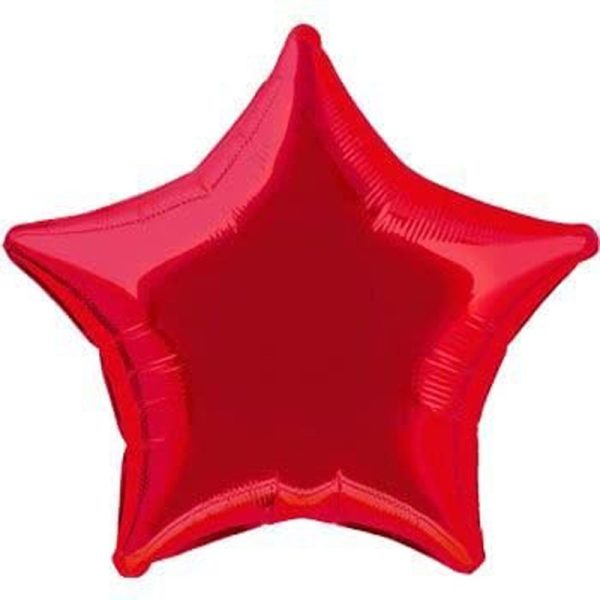 36" Ruby Red Star - 12605