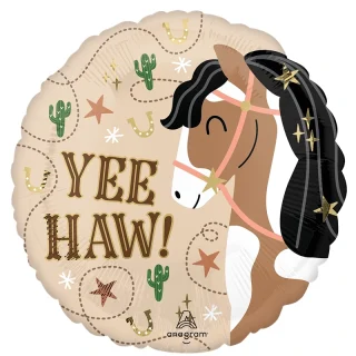 Anagram - Yee Haw Round Foil - 18" - 5063201