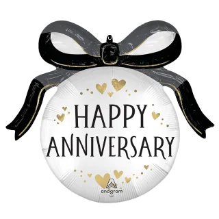 Anagram - Satin Ribbon Curls Anniversary - 27" - 5064201