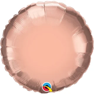 18" Rose Gold Round Foil (Flat) - 57048