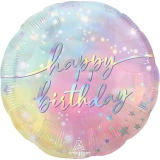 Anagram - Foil Balloon Happy Birthday Luminous - 4299675
