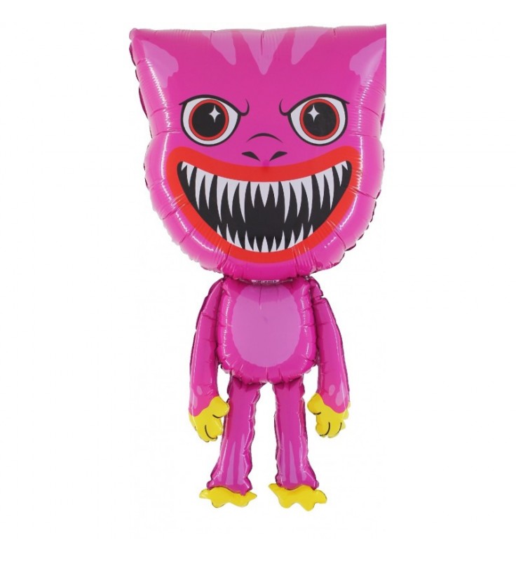 Monster Fuchsia/Blue Grabo 31" Shape Flat