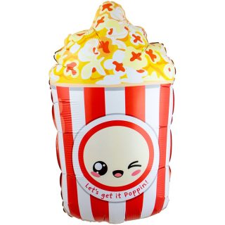 Folat - Foil Balloon - Popcorn - 37x60 cm - 27669