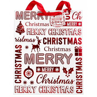 Tulip - Festive Red & White Christmas Extra Large Gift Bag - 6pk - XTUS-413XL