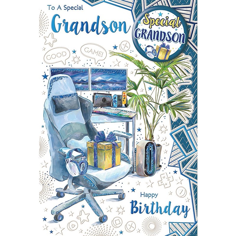 XpressYourself - Grandson Birthday Trad - Code 75 - 6pk - CS7506B/03