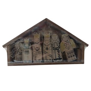 12 pce nativity set