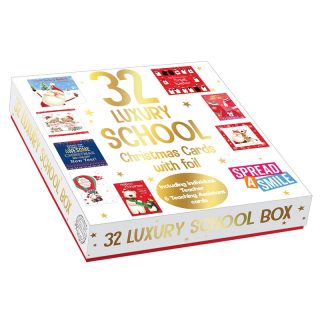 Out The Blue - SQ - 32in Luxury Cards - SCHOOL BOX - XB-9011