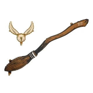 Foil Balloon Set Harry Potter Broom And Snitch - FBZ19