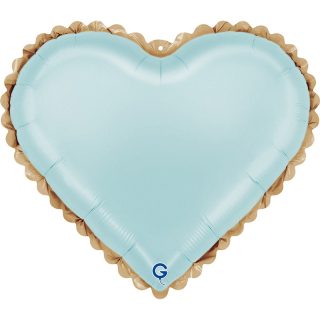 Grabo - 18" Lace Cream Heart Single Pack - G751800SPBWHG-P