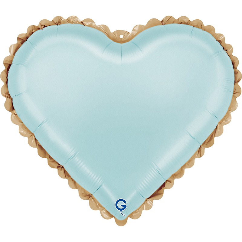 Grabo - 18" Lace Cream Heart Single Pack - G751800SPBWHG-P